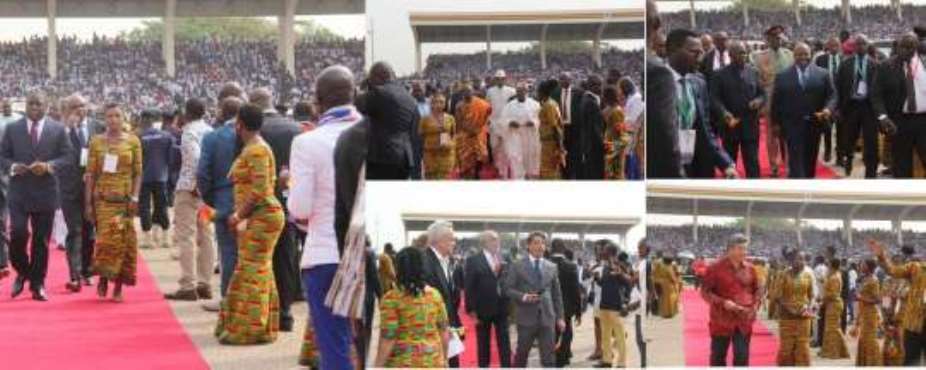 Many foreign dignitaries grace President Akufo-Addo's inauguration