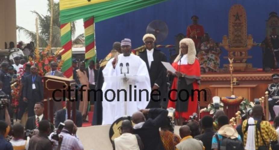 Mahamudu Bawumia sworn in as Ghanas Vice President