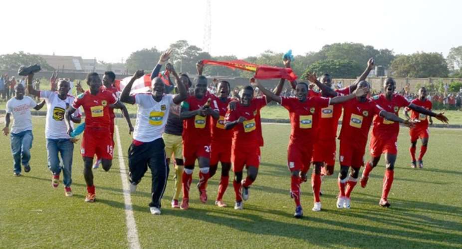 Asante Kotoko too strong for Future Stars in Pre-season game
