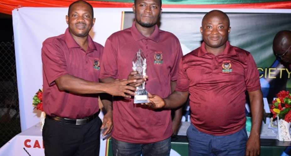 Amponsah Grabs Maiden Captain 1 Golf Tournament Trophy