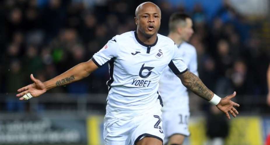 Andre Ayew Dominates Swansea City December Goal Of The Month Award