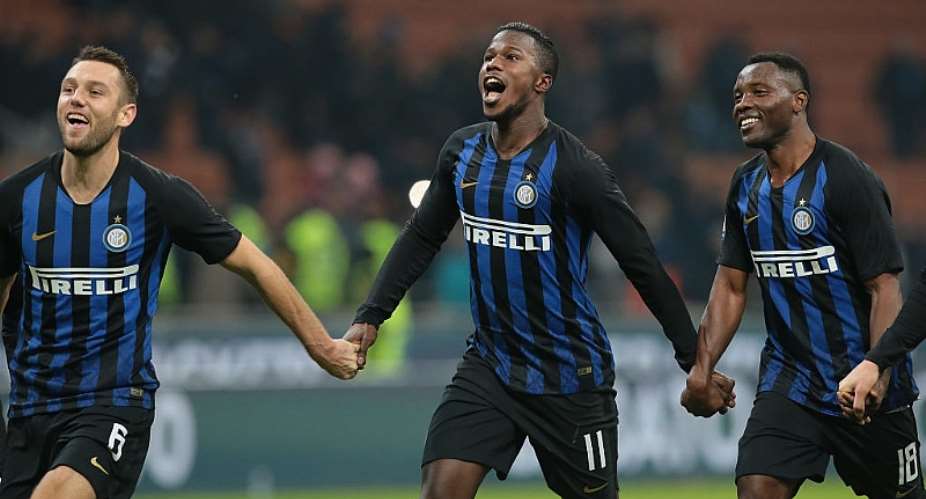 Kwadwo Asamoah Hails Inter Milan Teammates After First Win In 2020