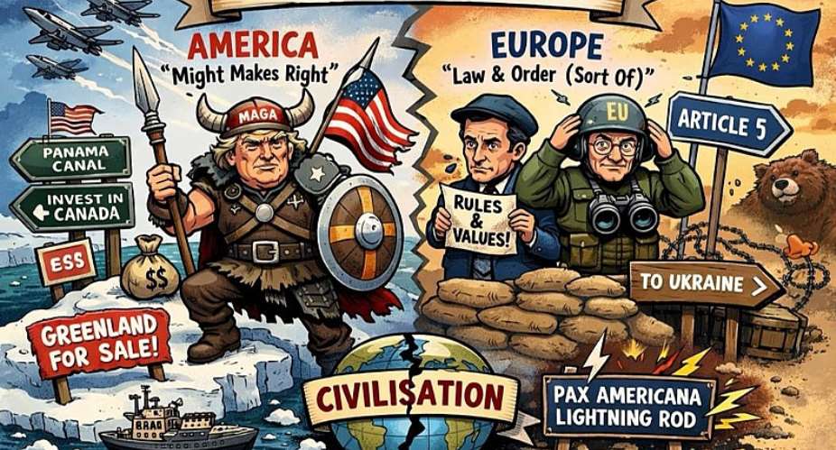 West Torn In Its Infamous Civilisational Approaches