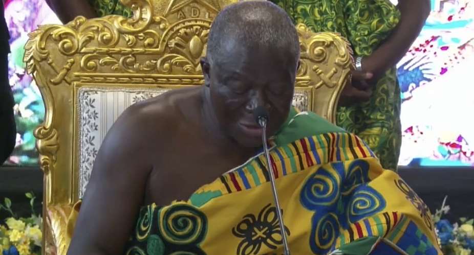 The Asantehene, Otumfuo Osei Tutu II