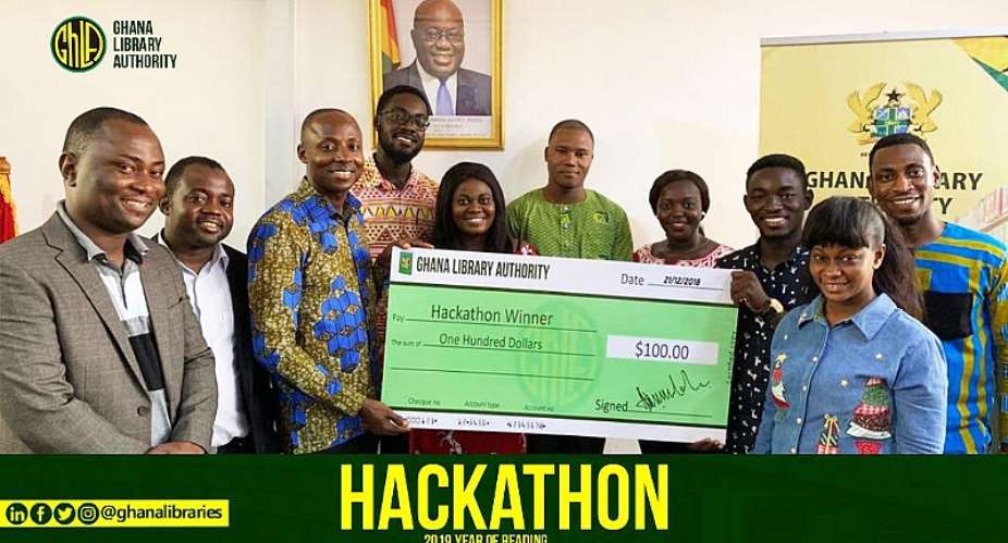 Humphrey Asigbe Wins Ghana Library Year of Reading Logo Hackathon