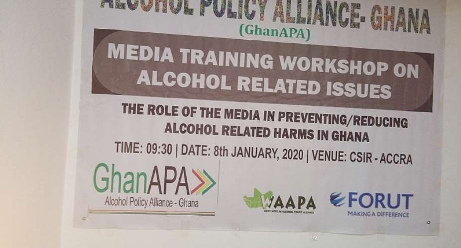 Media Training Workshop On Alcohol Related Issues Held
