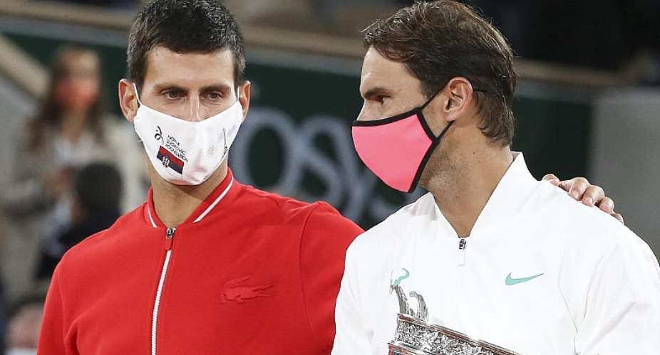 Novak Djokovic and Rafael NadalImage credit: Getty Images