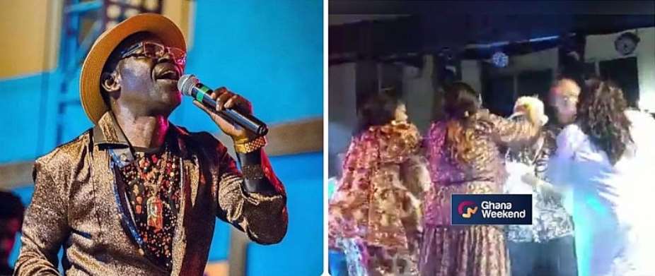 Amakye Dede performs with his wife at 'Amakye Dede Live In Concert' Video