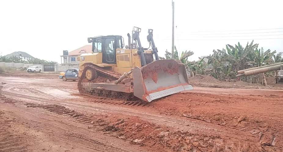 Ejisu: Construction of 11.5 kilometers road from Bonwire to Asomaso Nkwanta begins