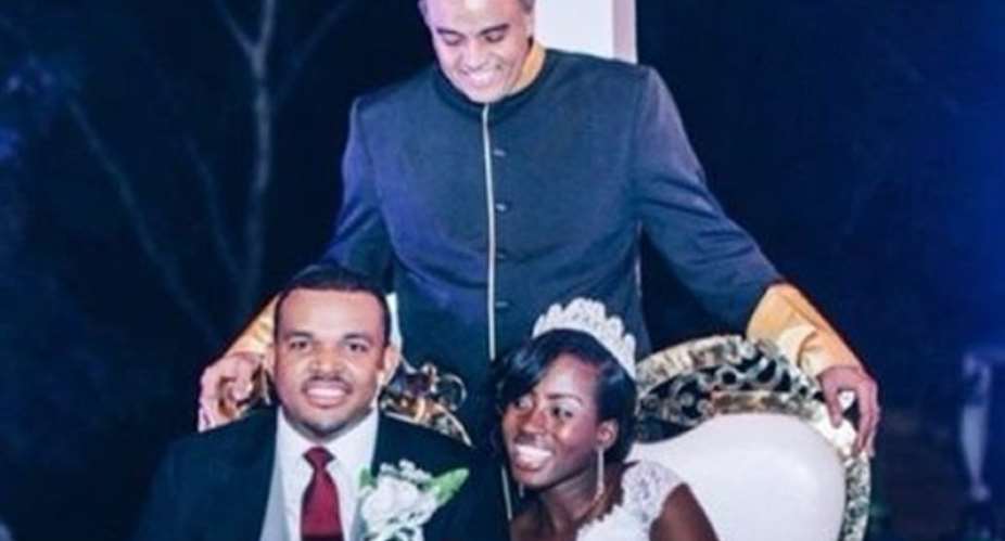 Photos: Rawlings, Bawumia And Wife Attend Dag Heward-Mills' Son Wedding