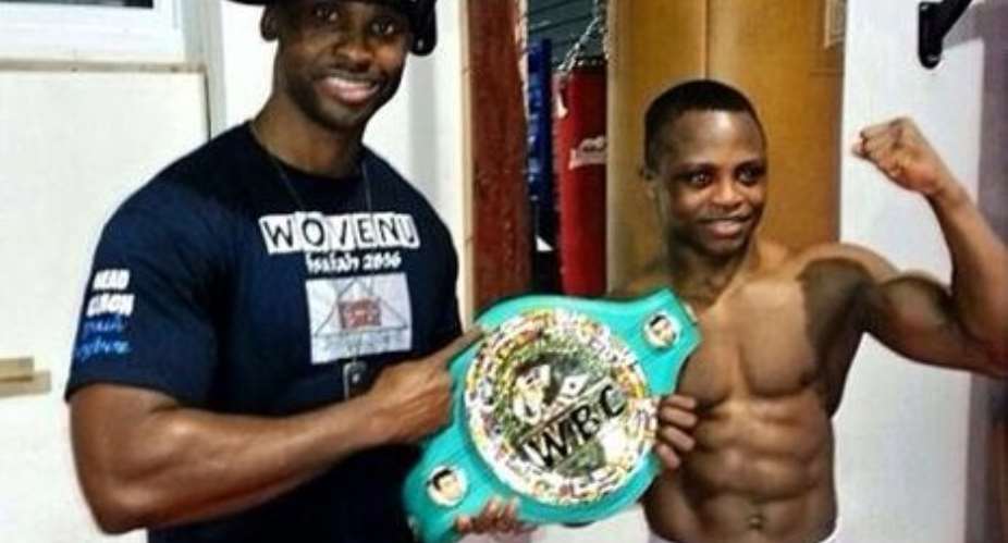 Dogboe Grateful To Father And Trainer For WBO Interim Crown