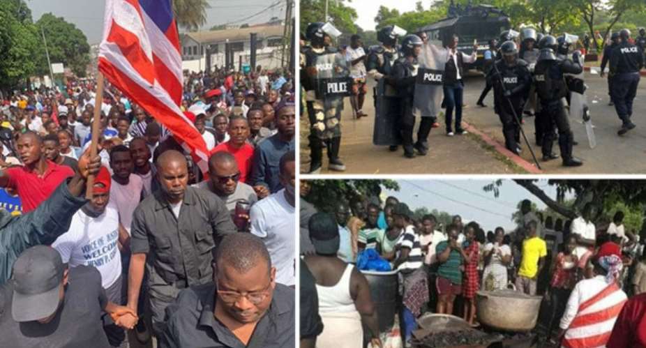 NDC Condemns Liberian Police Brutality Against Peaceful Protesters