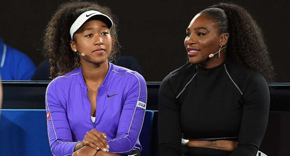 Naomi Osaka and Serena WilliamsImage credit: Getty Images