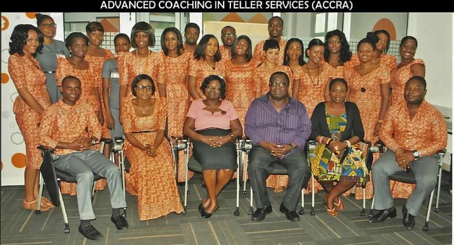 Osei Tutu II Centre Trains Fidelity Bank Staff In Advanced Coaching In Teller Services