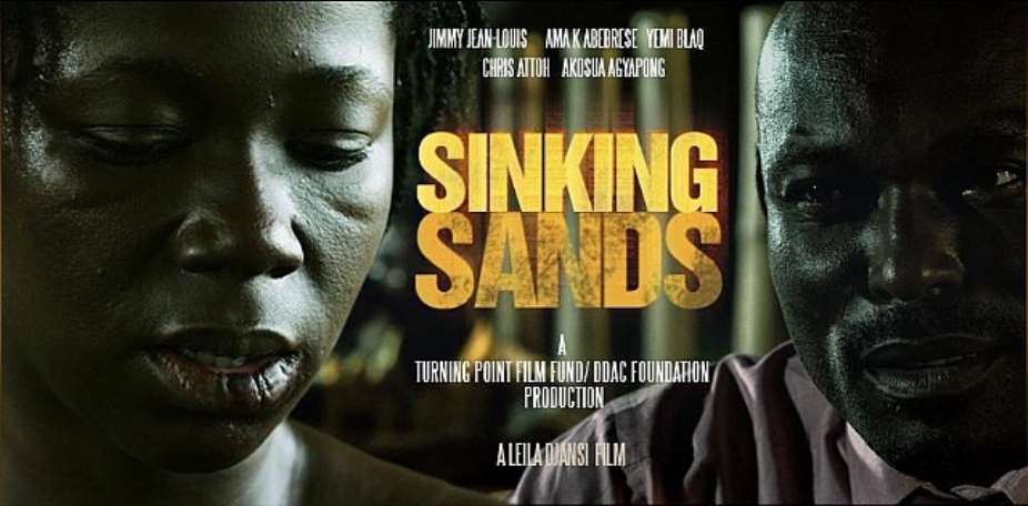 FOR THE FIRST TIME EVER ON GHANAIAN TELEVISION, 'CINE AFRIK' PREMIERES 'SINKING SANDS'