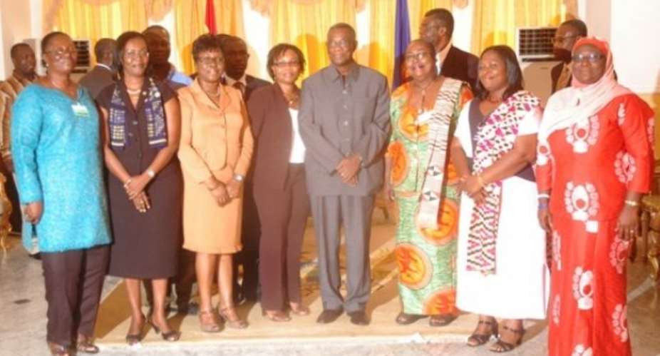 President Atta Mills condemns discrimination against women