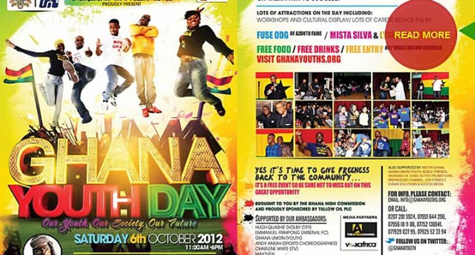 GHANA YOUTH DAY CELEBRATED IN LONDON