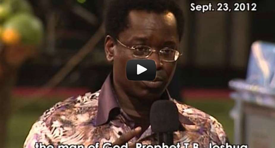 MOURNING GOVERNOR OF KADUNA, AZAZI AND SEEKING GOD’S FACE, WITH PROPHET TB JOSHUA