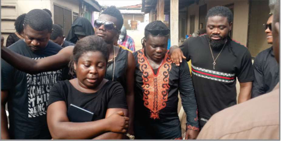 Musiga Executives Visit Late Ronny Coaches Family