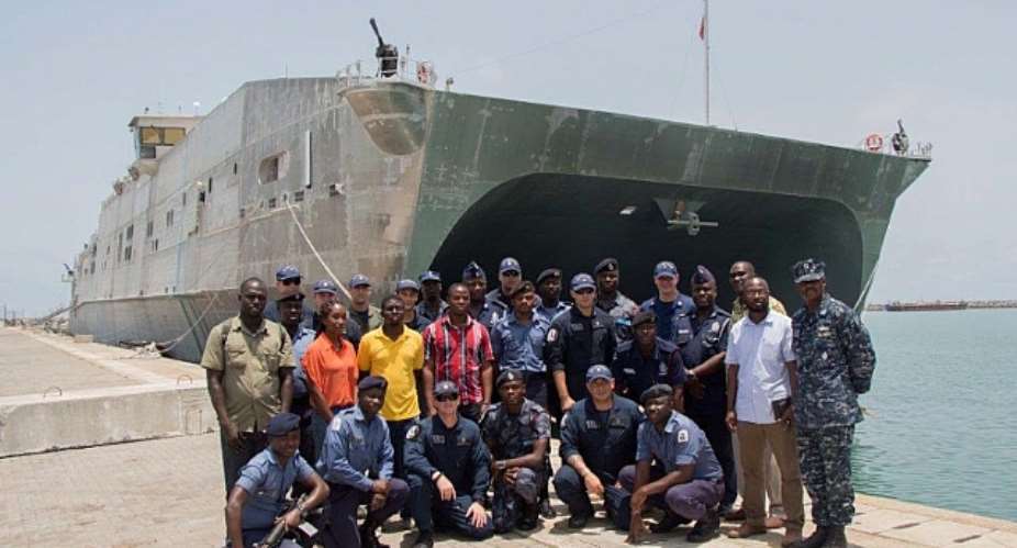 Ghana-US Maritime Forces Complete Combined Maritime Law Enforcement Operation