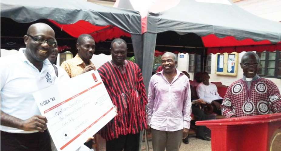 MOBA 1984 Gives GH100,000.00 For Dispensary Expansion