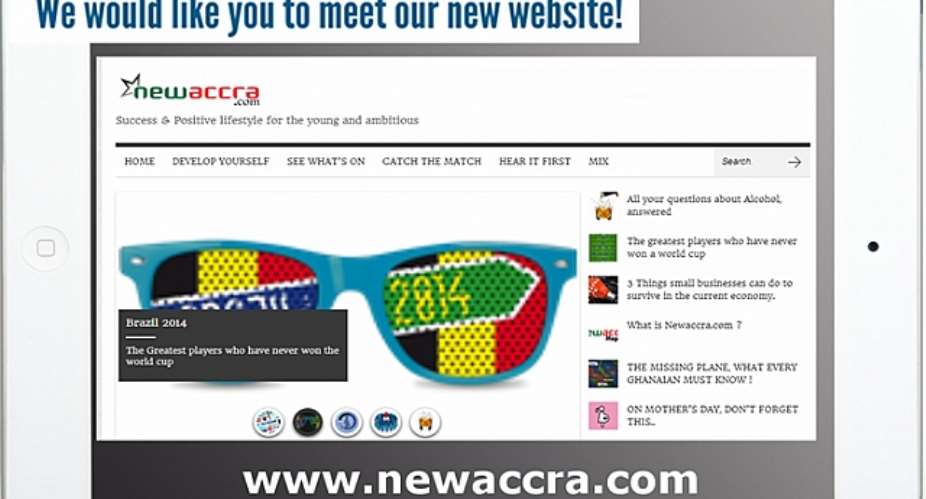 Success And Personal Development Magazine- NEWACCRA.COM- Launches A New Website