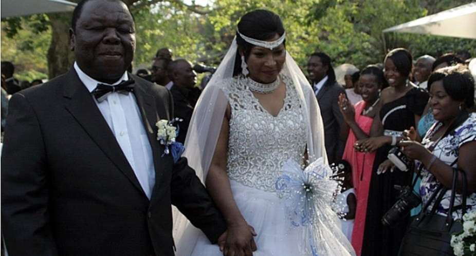 Morgan Tsvangirai At His Wedding