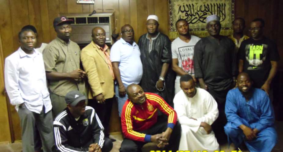 NPP-Columbus Pray At Gaskia Masjid