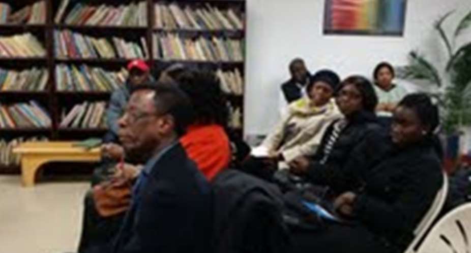 Kwakwaduam Association of New York donates to the EBOLA effort in Guinea