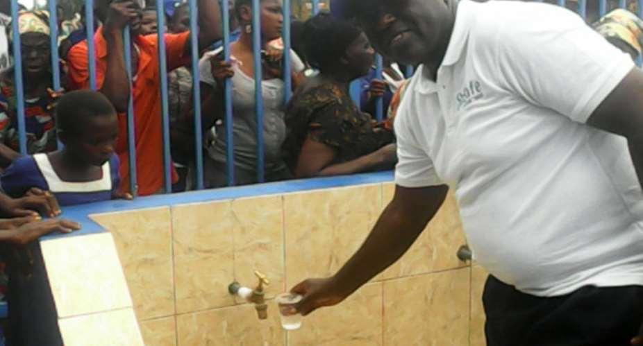 Two Communities Gets Potable Water Station At Afigya Kwabre