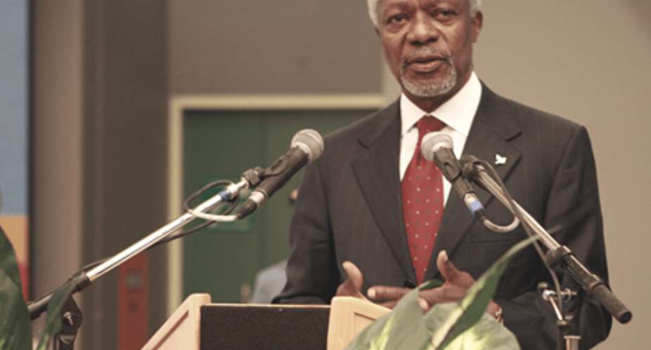 Kofi Annan Invited To Memorial Service In France For Accra Flood And Fire Victims