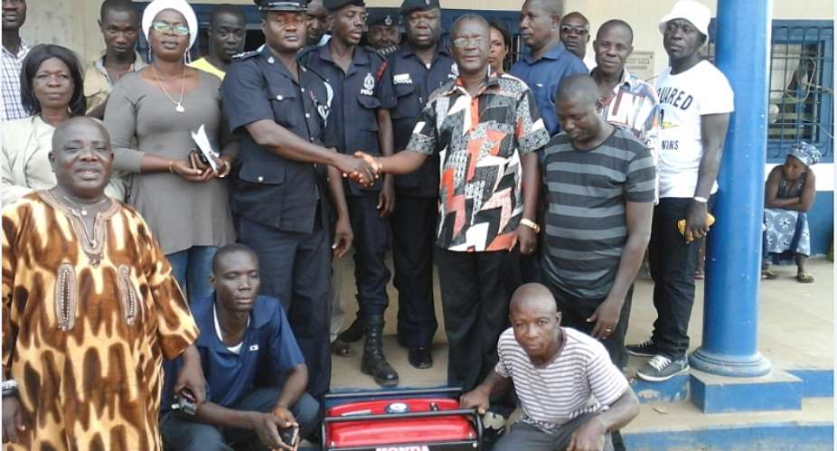 Hon. Joseph Obimpeh Supports Anyaa District Police Station