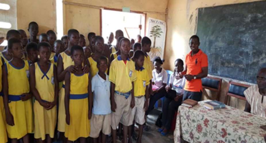 Young African Leaders Network-Ghana Supports Essikaso Odumase Methodist Primary School