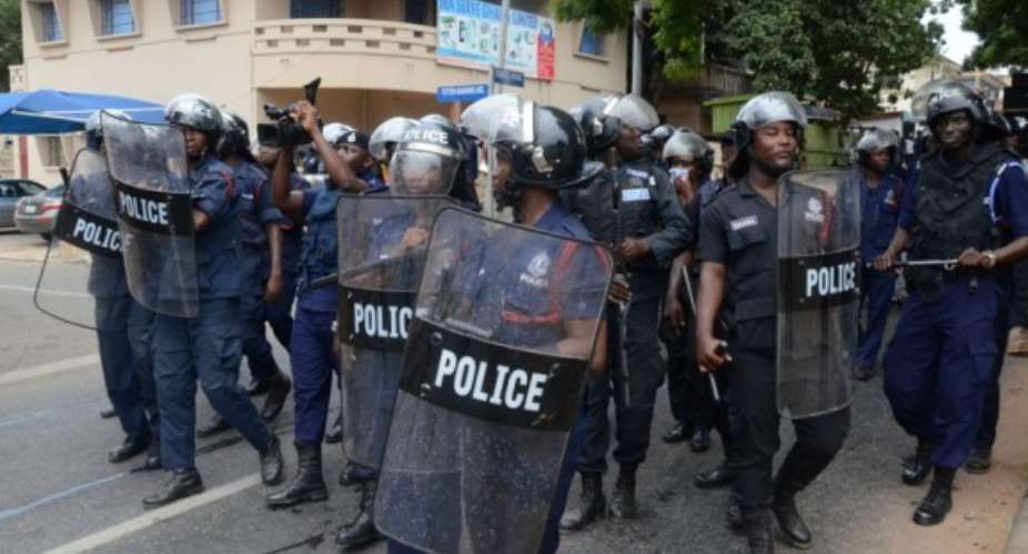 OccupyGhana Condemns Police Inferior Tactics