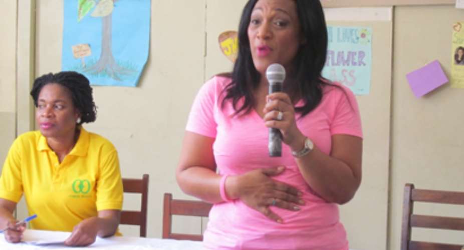 Mrs. Juliette Mills Lutterodt, President and Founder of Pink for Africa