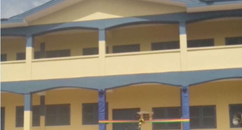 Baakoniaba Methodist Technical Institute Gets Two StoreyBuilding Classroom Block