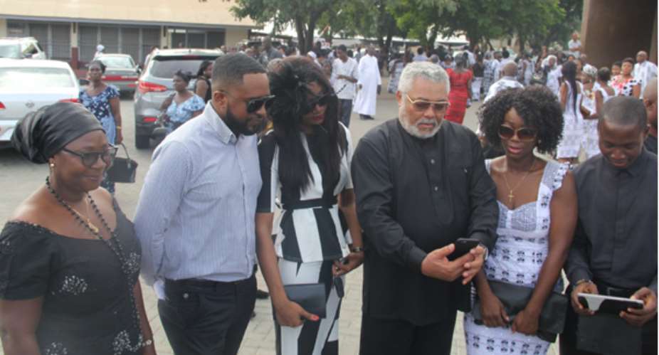 Stars Join Nana Aba To Bury Dad