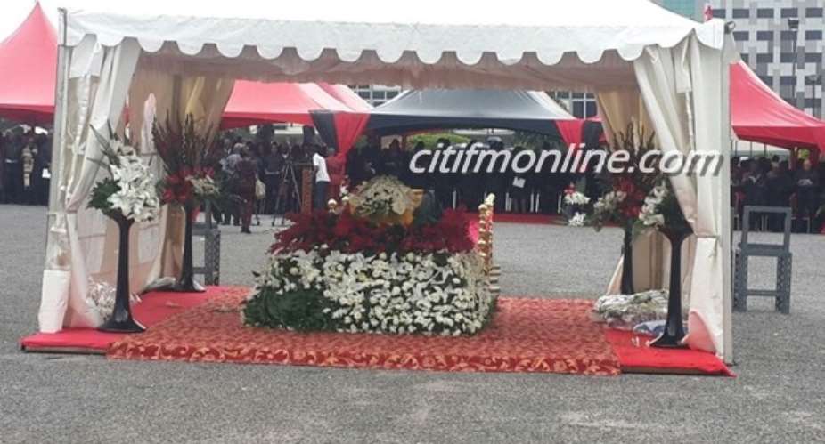 Mahama, Nana Addo, others at JB Danquahs funeral Photos