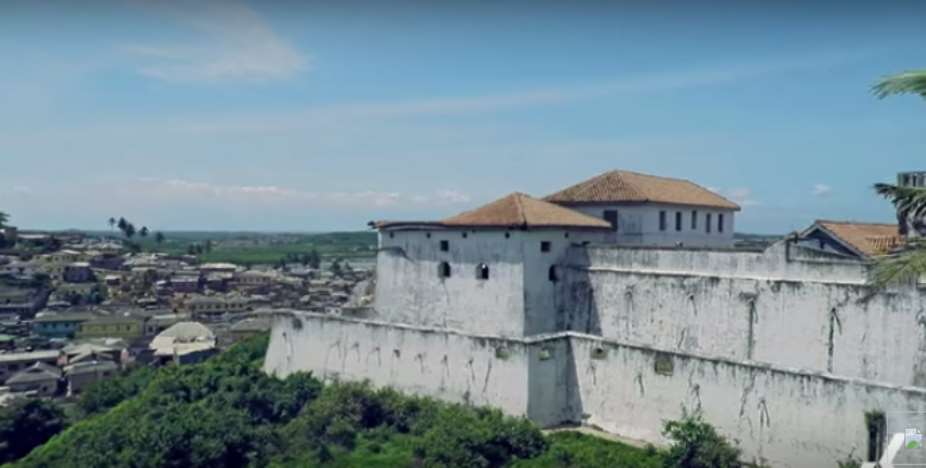 Drone shoot : Fort Sao Jago Da Mina By Michael Kunke