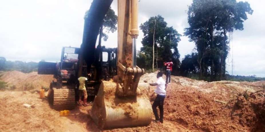 Missing Excavators: I Didn't Buy Any Seized Excavator — Abura Asebu Kwamankese MP Denies