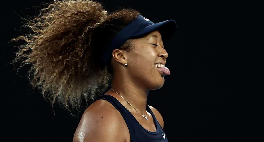 Naomi Osaka of Japan reacts in her Women's Singles second round match against Caroline Garcia of France during day three of the 2021 Australian Open at Melbourne Park on February 10, 2021 in Melbourne, Australia.Image credit: Getty Images
