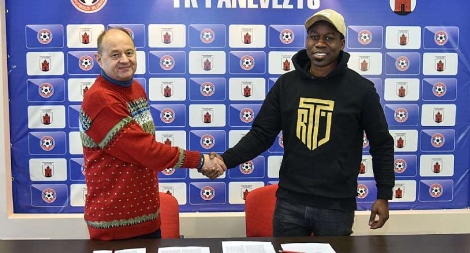 Ghanaian midfielder Jeffrey Sarpong seals move to Lithuanian club FC Panevezys