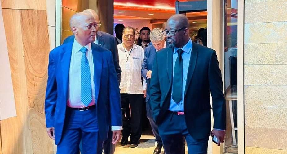 2023 AFCON: GFA Boss Kurt Okraku Arrives In Abidjan To Watch Finals