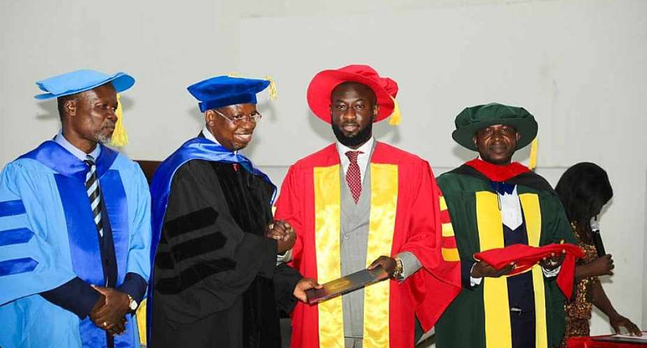 American Bible University honours Oseadeeyo Nana Kumi Kodie I with doctorate