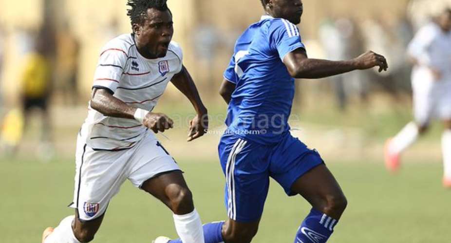 Striker Frederick Boateng returns to boost Inter Allies ahead of Hearts clash