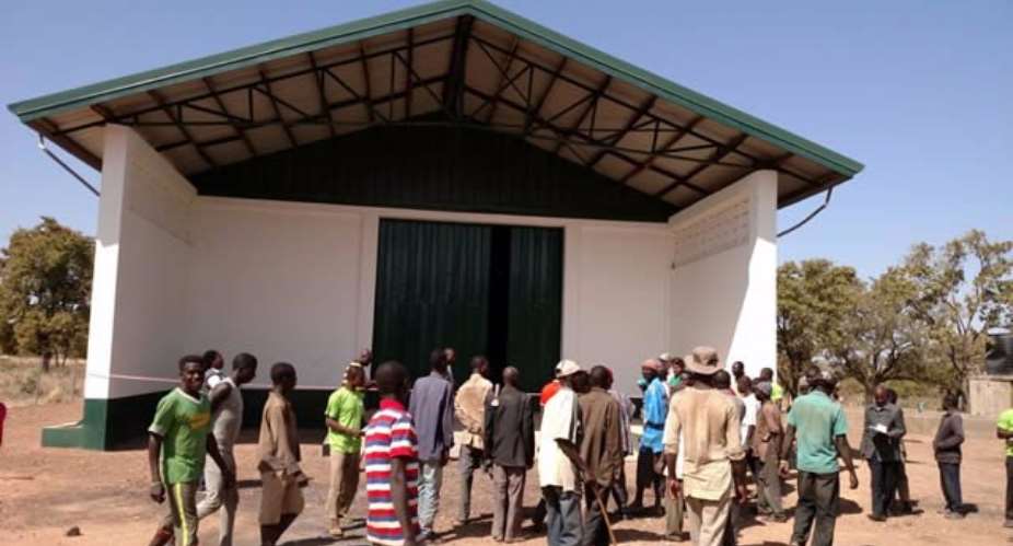 Sissala West gets warehouses to promote dry season farming