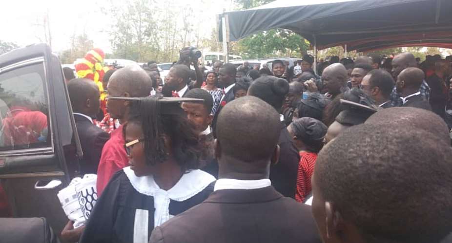 Large Crowd Bid Farewell To The Late Elder Frempong
