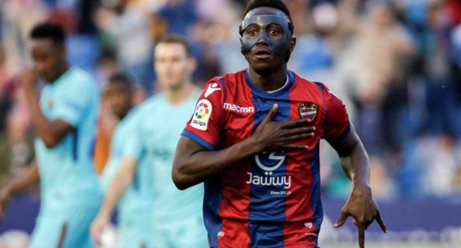 Levante Ready To Sanction Emmanuel Boateng's Sale To Chinese Super League Dalian Yifang For 11m