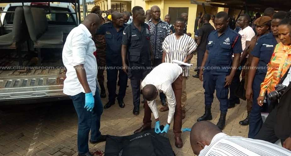 Two suspected robbers killed in gun battle with police on Kaneshie-Odorkor highway