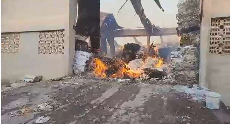 Fire doused at Tema industrial area warehouse